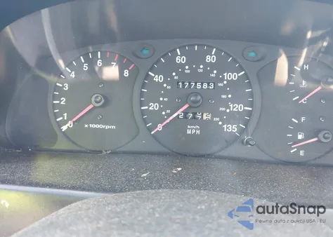 2001 Kia Spectra Gs/Gsx из США, поврежденный, VIN KNAFB161615018837